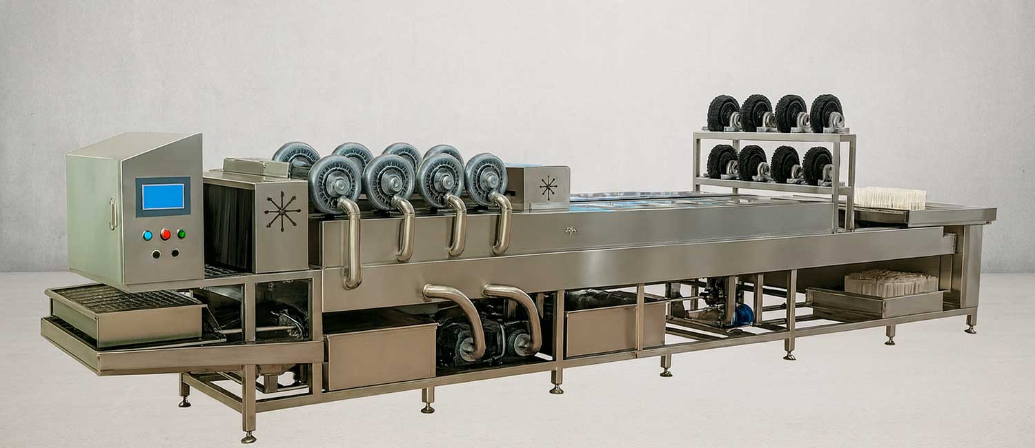 Промышленная мойка лотков для яиц — каталог ZENYER