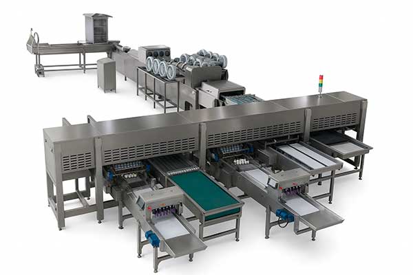 Линии мойки и сортировки яиц — ZENYER